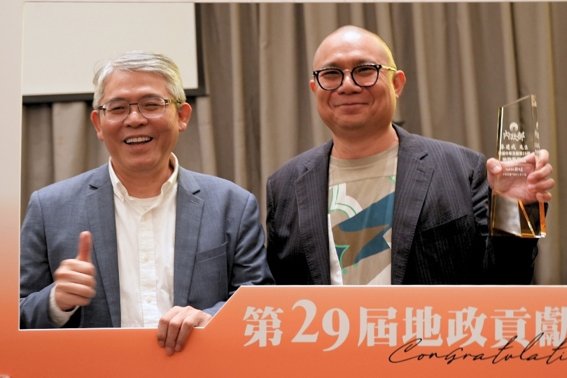 董事長李建成榮獲「第29屆地政貢獻獎」